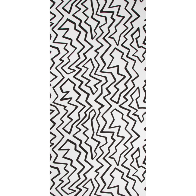 brunschwig & fils - staccato on paper - black on white - br-69539.970.0