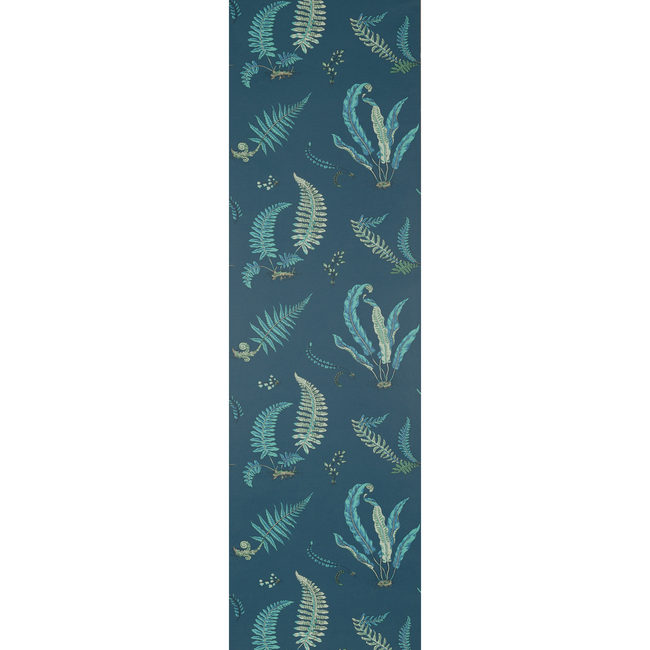 ferns - indigo/teal - g p & j baker - bw45044.9.0