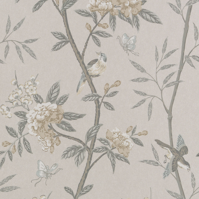 peony & blossom - dove/silver - g p & j baker - bw45066.1.0