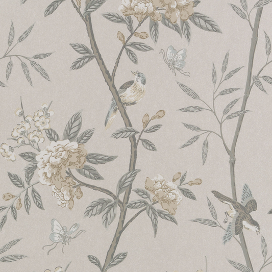 Peony & Blossom - Dove/Silver - G P & J Baker - BW45066.1.0