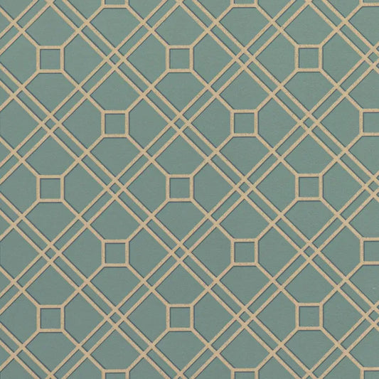 Langdale Trellis - Teal/Bronze - G P & J Baker - BW45071.12