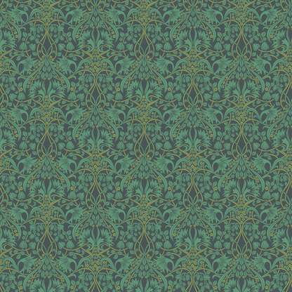 Fritillerie - Indigo/Teal - G P & J Baker - BW45102.5.0