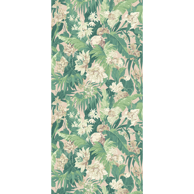 tropical floral - blush/green - g p & j baker - bw45132.5.0