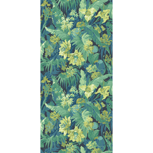 tropical floral - indigo/teal - g p & j baker - bw45132.6.0