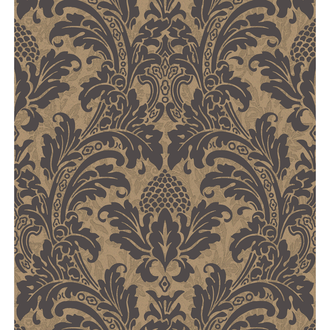 cole & son - blake - black and gold - 94/6033.cs.0