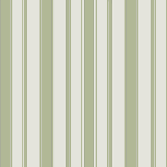 cole & son - cambridge stripe - leaf green - 110/8038.cs.0