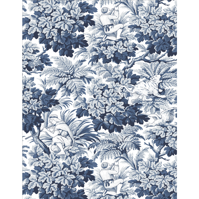 gaston y daniela - vegacervera wallpaper - azul - lcw1033.001.0