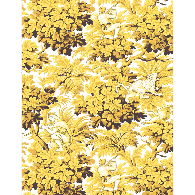 gaston y daniela - vegacervera wallpaper - ocre - lcw1033.003.0