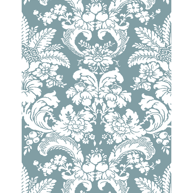 gaston y daniela - grajal wallpaper - azul - lcw1037.001.0