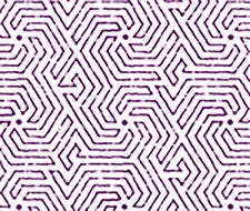 china seas - maze - 2510-12wp - purple