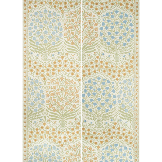 Lee Jofa - Sameera Paper - Sapphire/Gold - P2017100.540.0