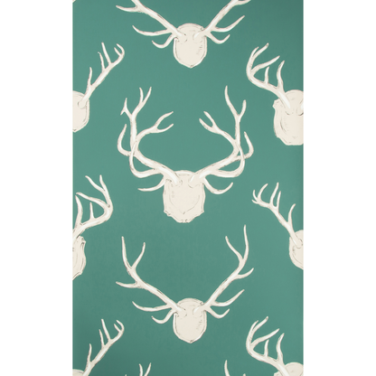 Antlers Paper - Teal