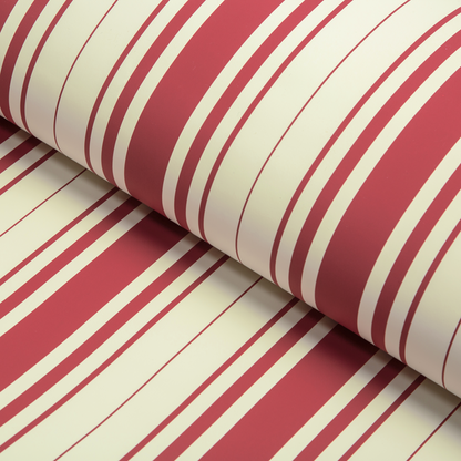 Baldwin Stripe Wp - Poppy