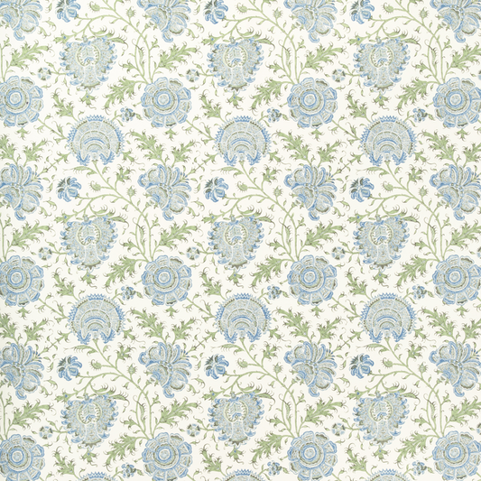 Lee Jofa - Indiennes Floral wallpaper - Sea - P2022112.530.0