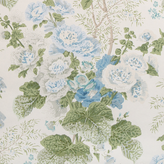 Lee Jofa - Grand Althea wallpaper - Blue/Leaf - P2023115.153.0