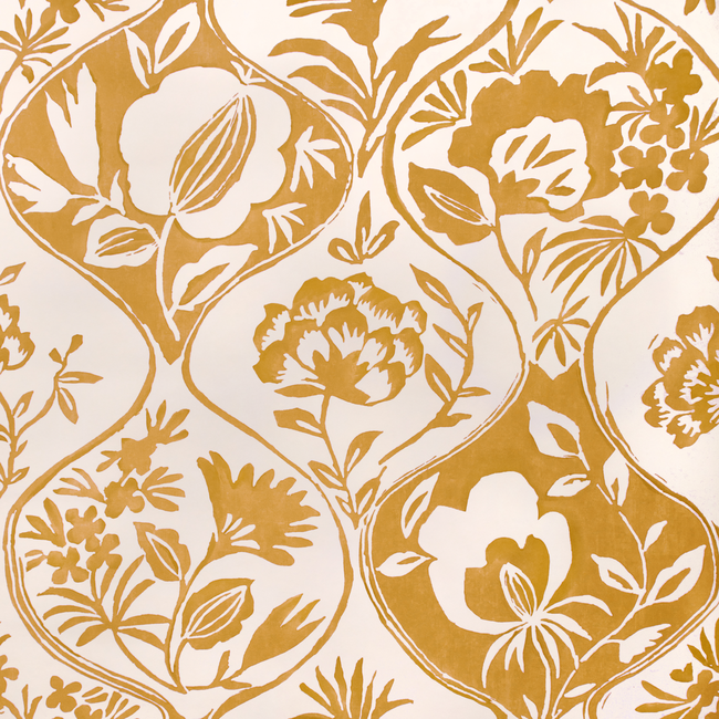 calathea paper - gold