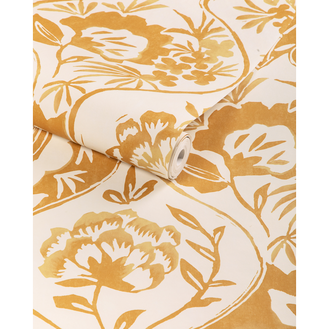 calathea paper - gold