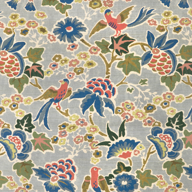 posy paper - blue/multi