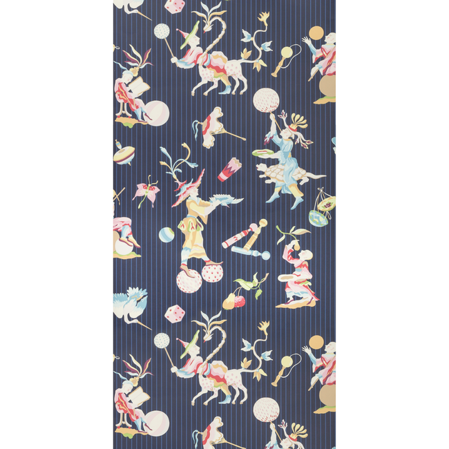 brunschwig & fils - cirque chinois - navy - p8019114.55.0