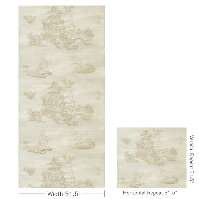 brunschwig & fils - la pagode - beige - p8020108.116.0