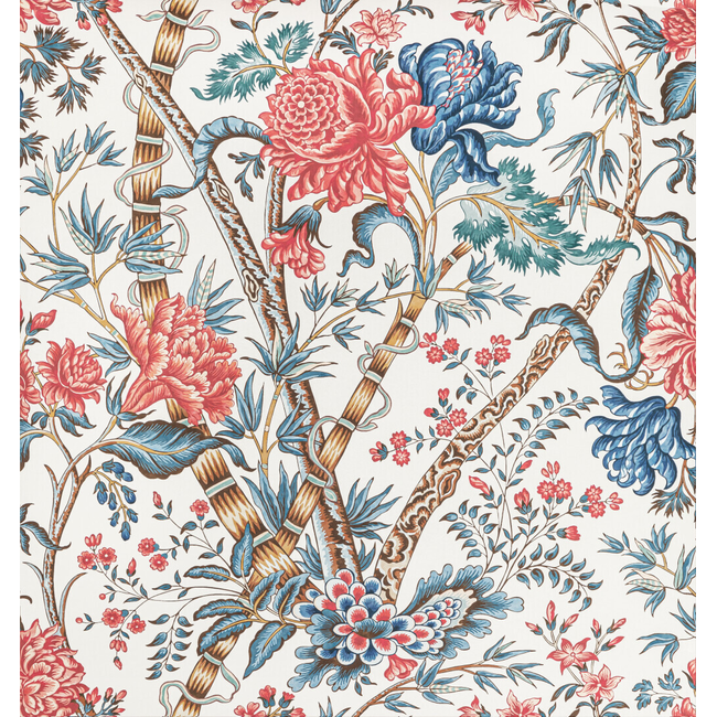 brunschwig & fils - luberon - red/blue - p8022100.195.0