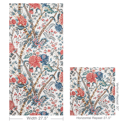 Brunschwig & Fils - Luberon - Red/Blue - P8022100.195.0