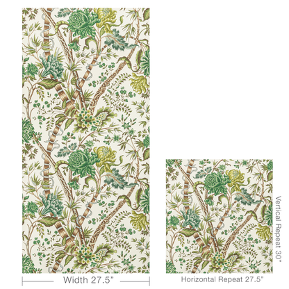 Brunschwig & Fils - Luberon - Green/Leaf - P8022100.333.0