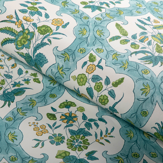 brunschwig & fils - ventoux - aqua/leaf - p8023102.313.0