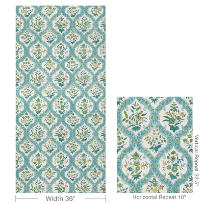 Brunschwig & Fils - Ventoux - Aqua/Leaf - P8023102.313.0