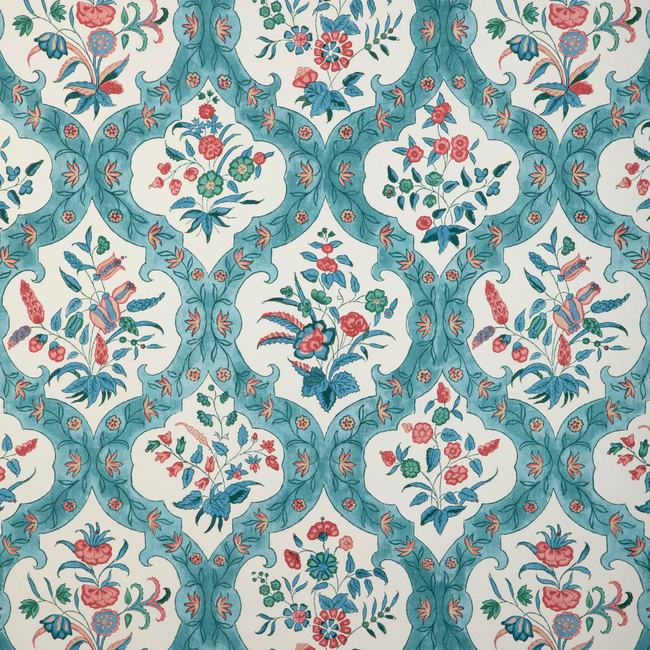 brunschwig & fils - ventoux - teal/rose - p8023102.353.0