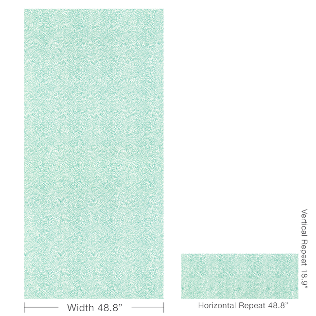 brunschwig & fils - petit leopard - aqua - p8023107.13.0