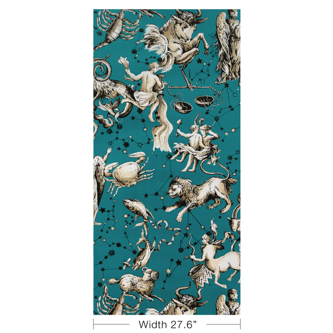 brunschwig & fils - cosmique - teal - p8023110.13.0