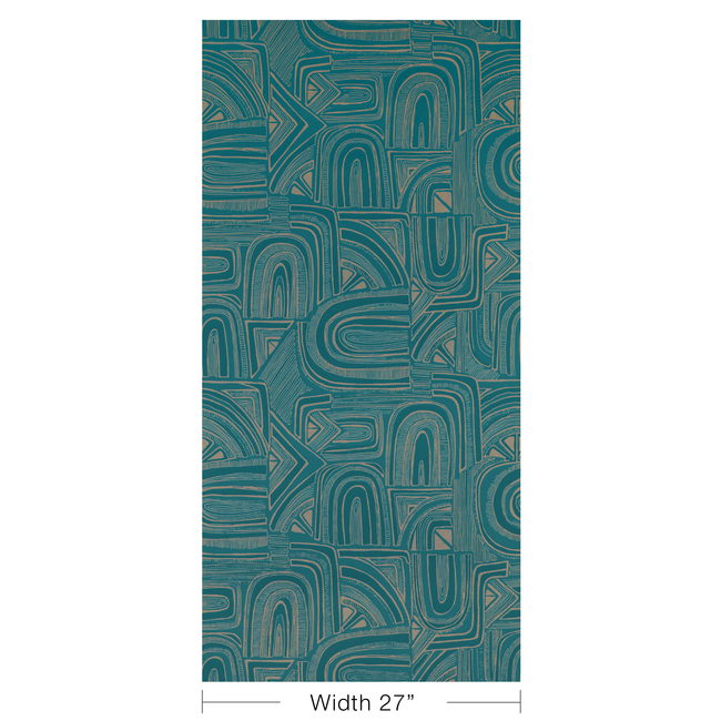 brunschwig & fils - timbre - teal - p8023113.13.0