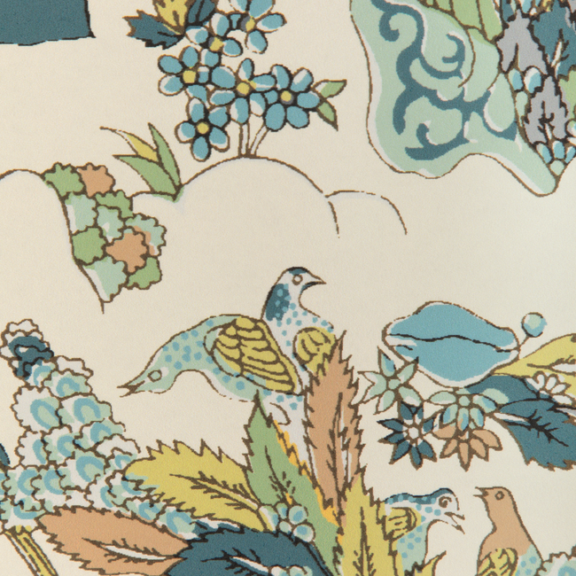 brunschwig & fils - shalimar - aqua/leaf - p8024100.153.0