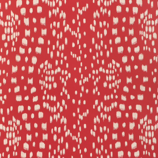 brunschwig & fils - les touches reverse - red - p8024102.19.0