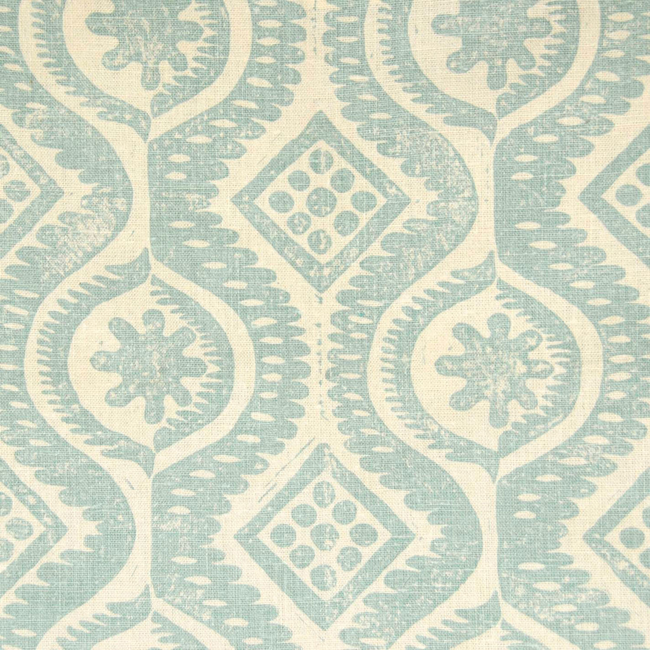 damask - aqua