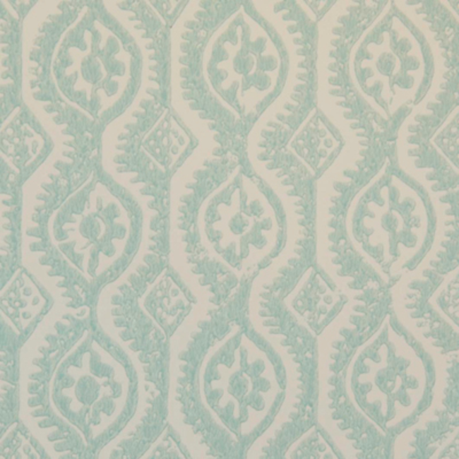 small damask - aqua