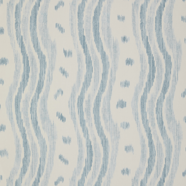 ikat stripe wp - pale blue