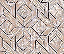 China Seas - Parquetry - 6280-02WWP - Brown Taupe