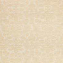 t1004 | curtis linen damask, metallic gold on natural - thibaut wallpaper