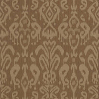 t10053 | bravado ikat, chestnut - thibaut wallpaper