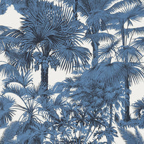 t10100 | palm botanical, tropics thibaut wallpaper