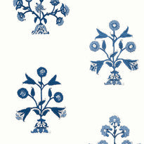 t10665 | indian flower, ceylon thibaut wallpaper