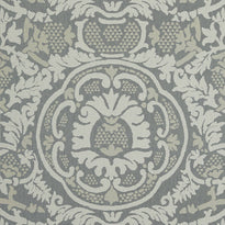 t10840 | earl damask, heritage thibaut wallpaper