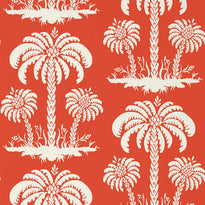 t13147 | palm island, summer house thibaut wallpaper