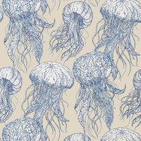 t13168 | jelly fish bloom, summer house thibaut wallpaper