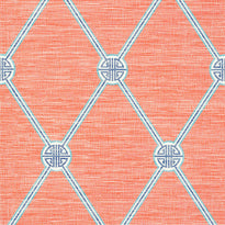 t13353 | turnberry trellis, pavilion thibaut wallpaper