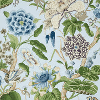 t13654 | hill garden, grand palace - thibaut wallpaper