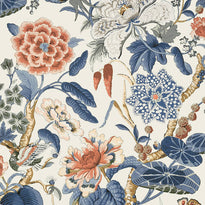 t13655 | hill garden, grand palace - thibaut wallpaper