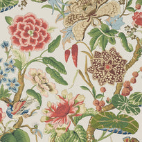 t13657 | hill garden, grand palace - thibaut wallpaper